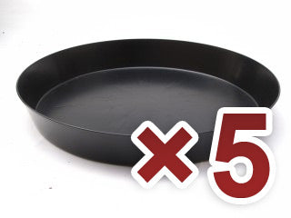 Black Saucer 25" - 5 pack